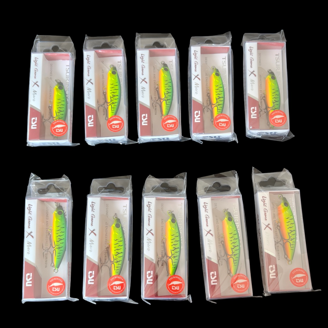 TSURINOYA 10PCS 51mm 5.8g Intr - đánh giá và giá Fishing Equipment Kit