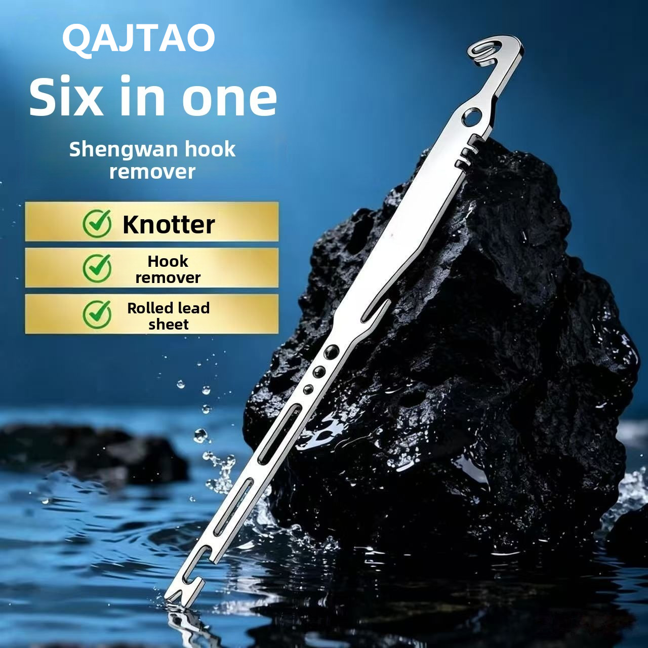 QAJTAO 4 Pieces 6-in-1 Stainle - đánh giá và giá Fishing Equipment Pictures