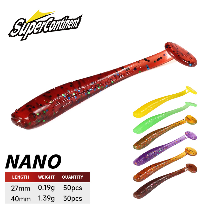 Supercontinent soft bait new m - đánh giá và giá Fishing Equipment Kit
